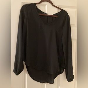 Lush SzM chiffon top